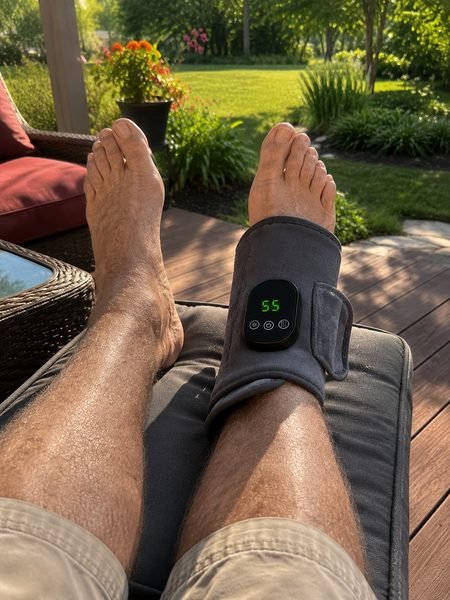 Robert sharing his EMSense plantar fasciitis results